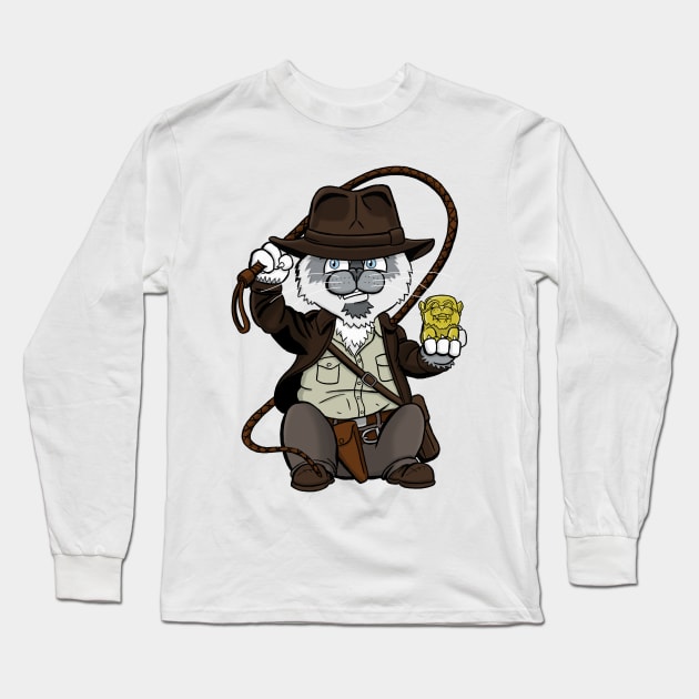 Indiana Mort Long Sleeve T-Shirt by TwistedKoala